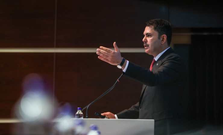 Bakan Murat Kurum: Afetlere dirençli şehirleri inşa etmeye devam edeceğiz