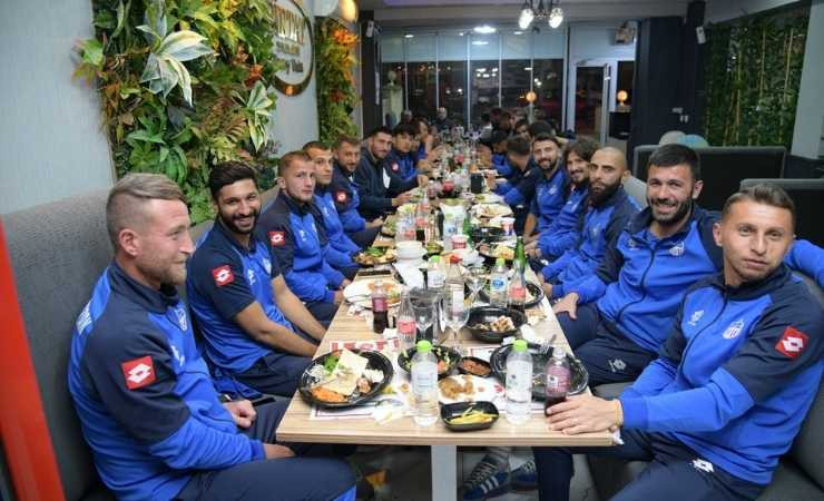 Kahramankazan Belediyespor moral yemeğiyle deplasmana uğurlandı