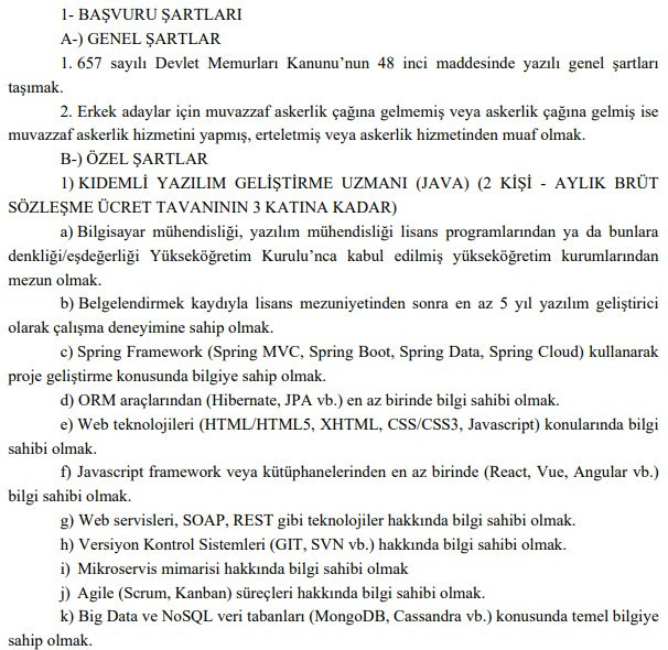 YÖK, Ankara'da 7 sözleşmeli personel alacak