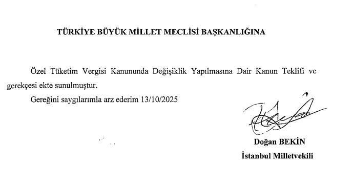 Son Dakika: Hurda teşviki ÖTV muafiyeti kanun teklifi TBMM'ye sunuldu!