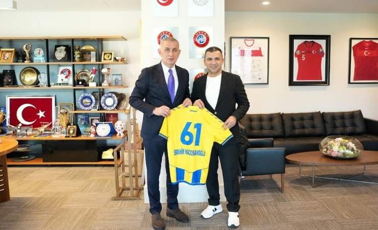 Etimesgut Spor’dan İbrahim Hacıosmanoğlu ve Cengiz Gökay’a ziyaret