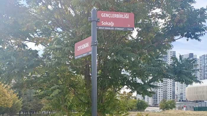 376. Sokak artık Gençlerbirliği Sokağı! - Resim : 2