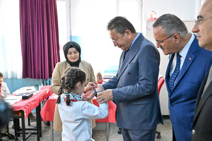 Altındağ Belediye Başkanı Tiryaki, Atilla İlkokulu’nu ziyaret etti - Resim : 3