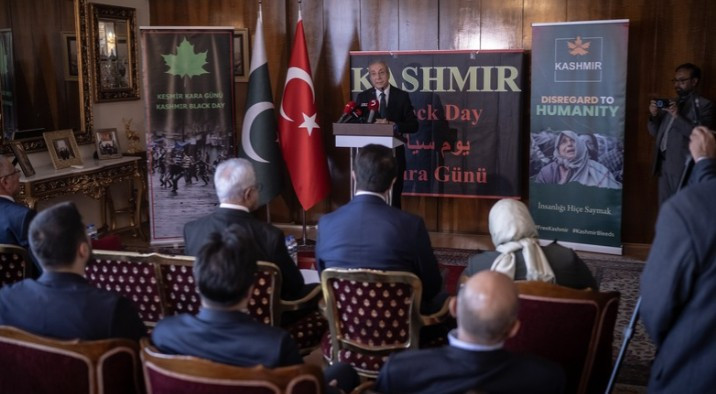 Başkentte 'Keşmir Kara Günü' için anma etkinliği düzenlendi - Resim : 2