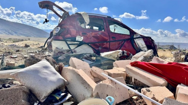 Ayaş'taki fırtınada hasar gören bölgenin son hali görüntülendi - Resim : 2