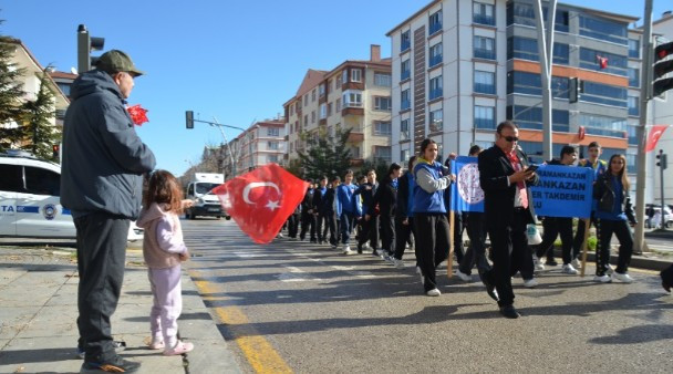 Kahramankazan'da 29 Ekim Cumhuriyet Bayramı için tören düzenlendi