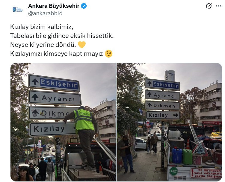 Ankara Büyükşehir Belediyesi: Kızılayımızı kimseye kaptırmayız