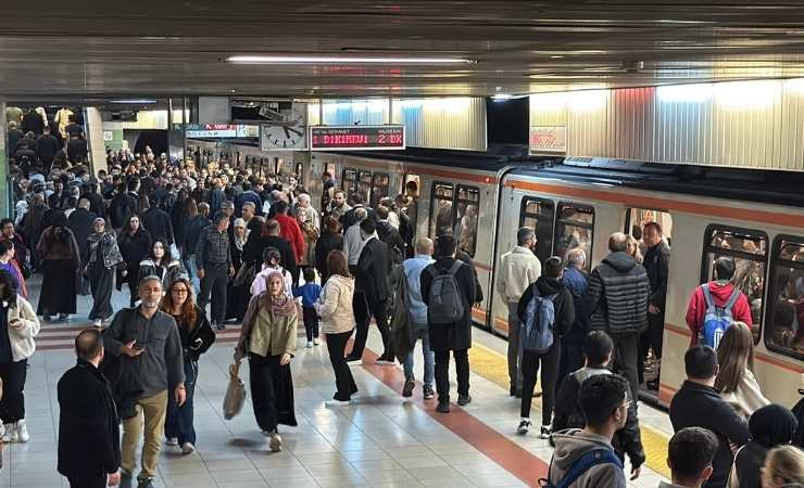 ANKARAY treni arızalandı, yolcular EGO otobüslerine yönlendirildiler