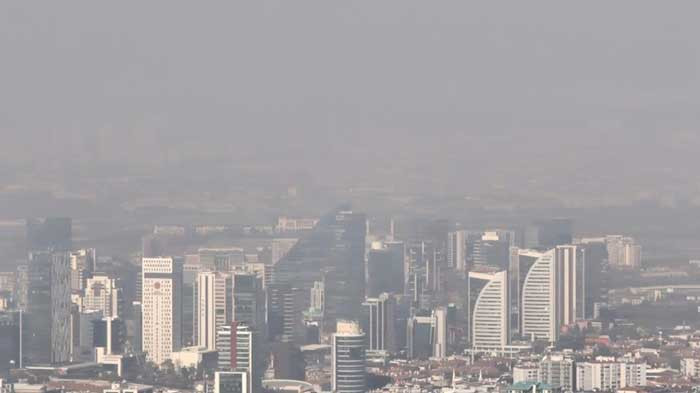 Ankara'da hava kirliliği pek çok noktada etkili oldu - Resim : 2