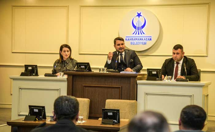 Kahramankazan Belediyesi Kasım Ayı Olağan Meclis Toplantısı gerçekleştirildi