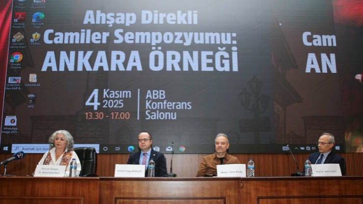 ABB'den başkentteki ahşap direkli camilere ilişkin sempozyum!