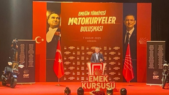 CHP Genel Merkezi'nde ‘Emeğin Türkiye'si Motokuryeler Buluşması' programı düzenlendi - Resim : 2
