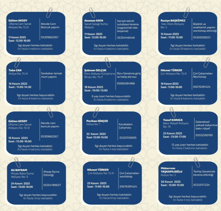 Altındağ Belediyesi Ulucanlar Yarı Açık Cezaevi Sanat Sokağı'nın etkinlik takvimini duyurdu - Resim : 2
