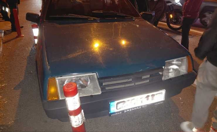 Çankaya'da aracı bozulan vatandaşa otobüs çarptı