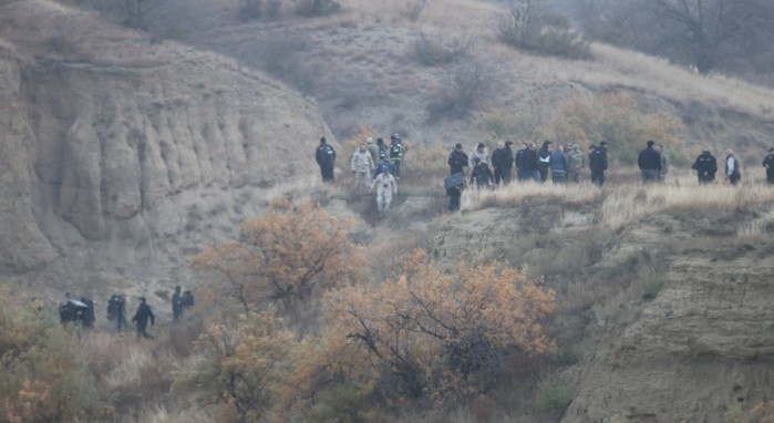 Düşen askeri kargo uçağının enkazında inceleme çalışmaları başladı