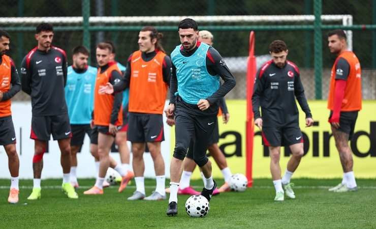 A Milli Takım’da Bulgaristan maçının hazırlıkları sürüyor