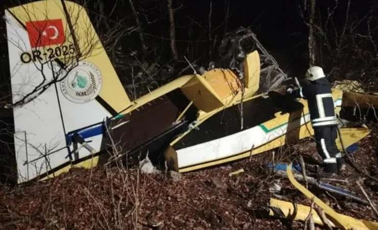 Türkiye’ye ait yangın söndürme uçağı Hırvatistan’da düştü, pilotumuz şehit oldu