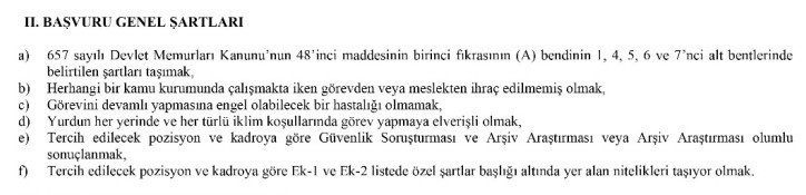Ticaret Bakanlığı Ankara dahil 18 ilde personel alımına çıktı