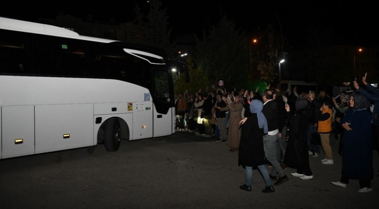 Pursaklar Gençlik Kampı kapsamında yeni bir kafile daha yola çıktı
