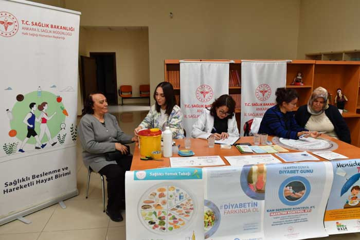 Altındağ Belediyesi'nden kadınlara diyabet taraması! - Resim : 2