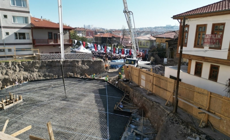 Altındağ Belediyesi'nin yeni kreşi için temel atma töreni yapıldı - Resim : 3