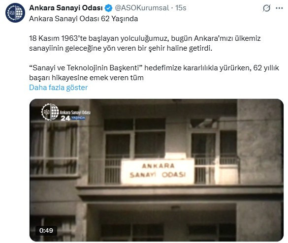 ASO, 62. kuruluş yıl dönümünde Anıtkabirİ ziyaret etti