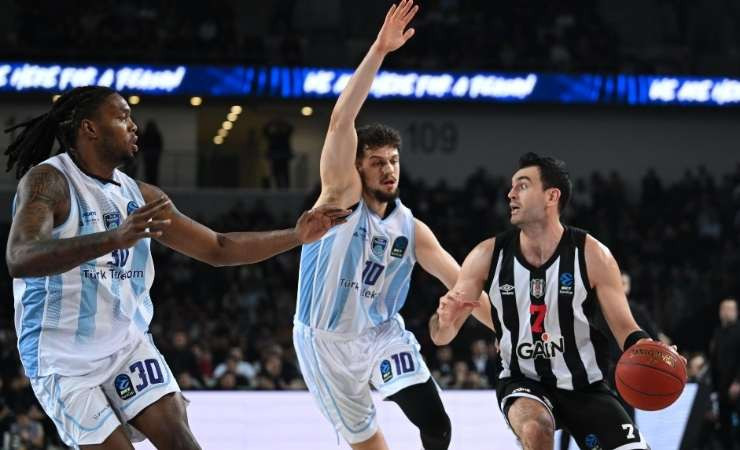 Türk Telekom, BKT Avrupa Kupası'nda Beşiktaş'a mağlup oldu