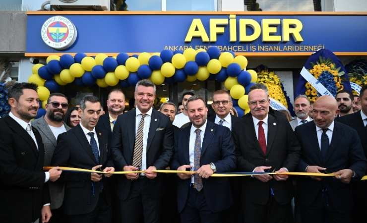 AFİDER'in yeni merkezi Sadettin Saran'ın katıldığı törenle Çankaya'da açıldı