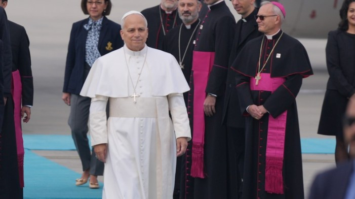 Vatikan Devlet Başkanı Papa 14. Leo'nun uçağı Ankara'ya indi