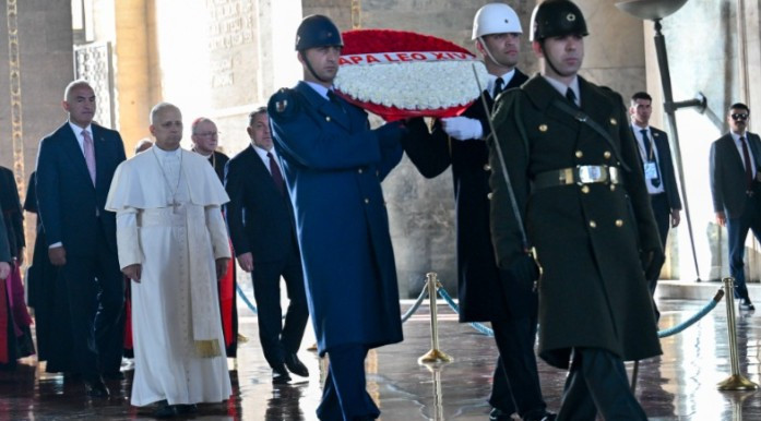 Vatikan Devlet Başkanı Papa 14. Leo Anıtkabir'de!