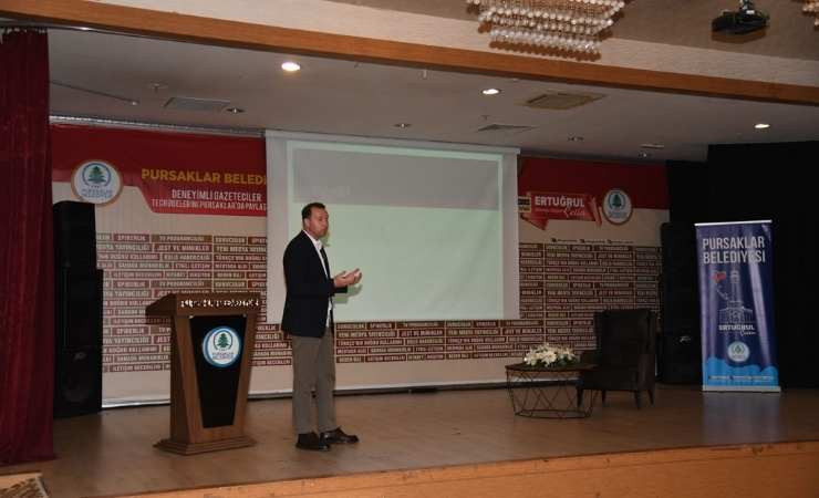 Pursaklar Belediyesi deneyimli gazetecileri Basın Akademi'de ağırlıyor