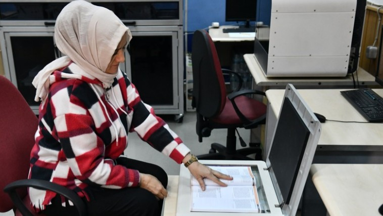 ABB'nin Görme Engelliler Eğitim ve Teknoloji Merkezi ücretsiz hizmet sunuyor - Resim : 2