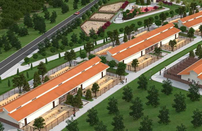 Altındağ Belediyesi Sokak Hayvanları Yaşam ve Rehabilitasyon Merkezi’ni hızla tamamlıyor - Resim : 2