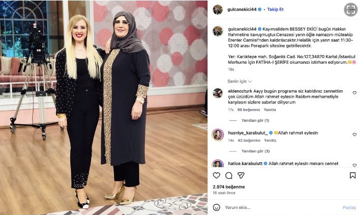 Gelinim Muftakta'nın meşhur kayınvalidesi Besime Ekici öldü mü, neden vefat etti, kaç yaşındaydı?