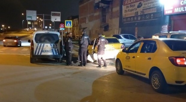 Bursa'da gasp edilen ticari taksi Ankara yolunda yakalandı!
