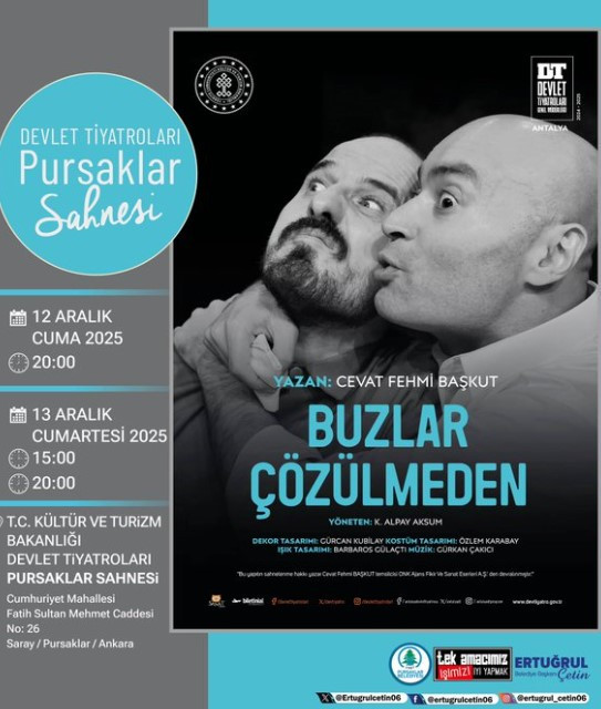 Pursaklar Belediye Başkanı Ertuğrul Çetin'den tiyatro daveti