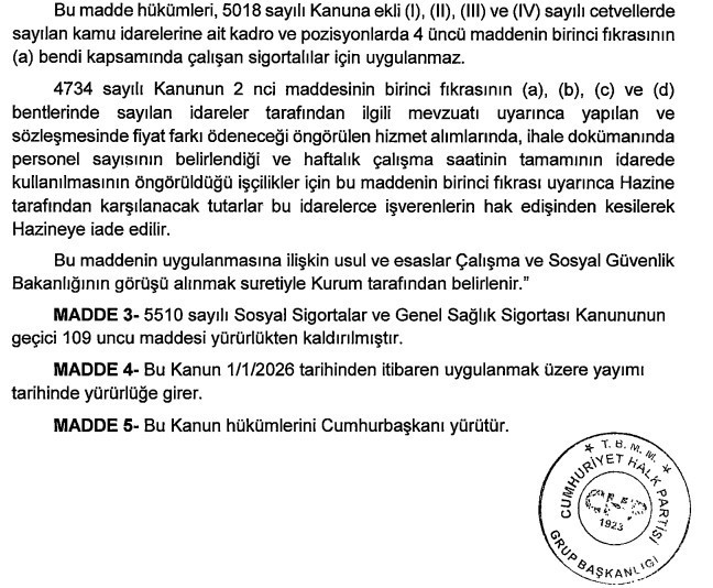 CHP, TBMM'ye kanun teklifi verdi: 2026 asgari ücret zammı 39 bin TL! - Resim : 3