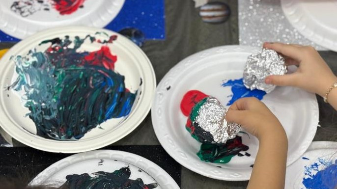 Sincan Belediyesi Lavanta kreşinde miniklere uzay temalı etkinlik