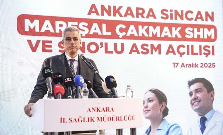 Sincan'da Mareşal Çakmak Sağlıklı Hayat Merkezi ve 9 No'lu Aile Sağlığı Merkezi'nin açılışı yapıldı