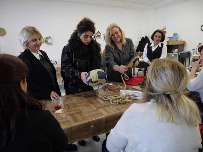 Etimesgut Belediye Başkan Yardımcısı Keyvan ile Elvin Beşikcioğlu ETİSEM kurslarını ziyaret etti - Resim : 5