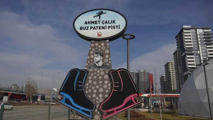 Keçiören Belediyesi'nin ücretsiz buz pateni hizmeti yoğun ilgi görüyor - Resim : 2