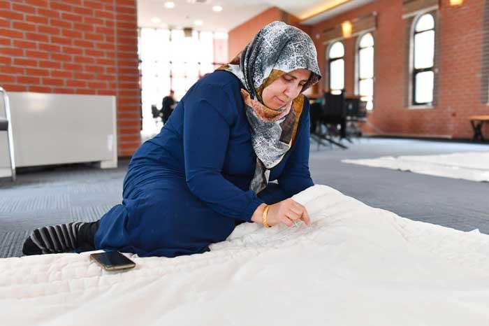 Altındağ Belediyesi kursiyerlerinden soğuk havalara sıcak çözüm!