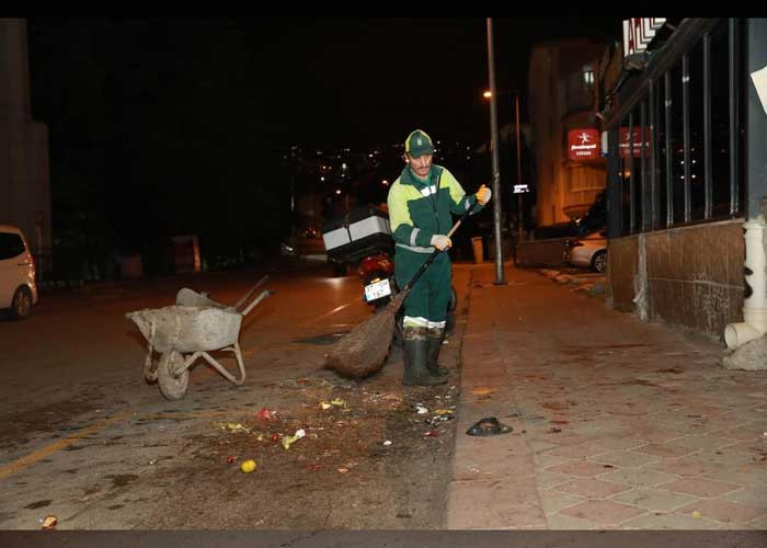 Keçiören Belediyesinden ilçe genelinde hijyen seferberliği - Resim : 4