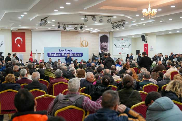 Keçiören Belediye Başkanı Özarslan, İncirli Mahallesi'nde vatandaşlarla buluştu