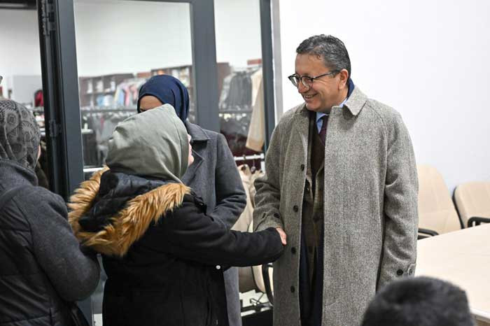 Altındağ Belediyesi'nden ihtiyaç sahiplerine kışlık giyim yardımı