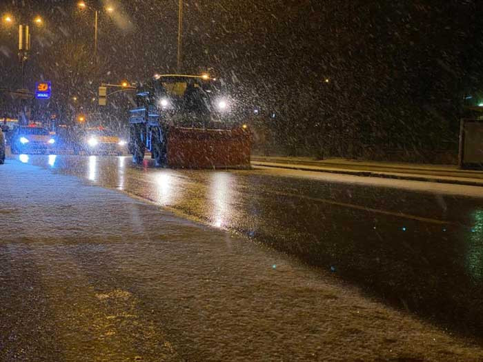 Ankara yeni yıla kar yağışı ile merhaba dedi - Resim : 2