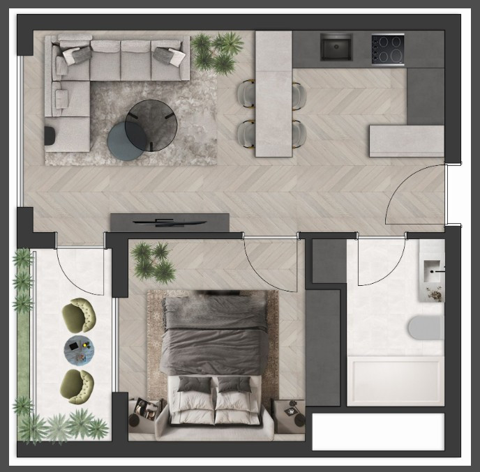 Protokol Yolu üzerinde yükselen Gökdemir Port Projesi alıcılarını bekliyor - Resim : 2