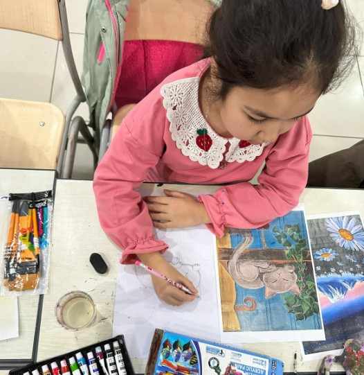 Pursaklar Belediyesi'nden çocuklara özel resim kursu