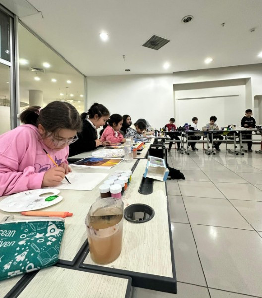 Pursaklar Belediyesi'nden çocuklara özel resim kursu - Resim : 2