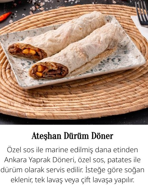 Türkiye'nin en iyi döneri deyince artık akla Bursa değil Ankara gelecek: Ateşhan! - Resim : 3